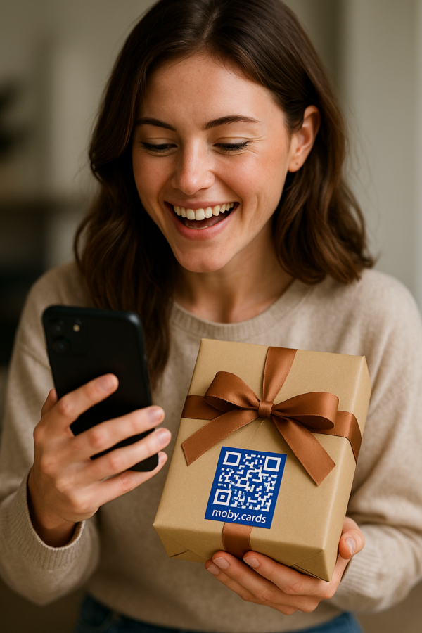 moby.cards 10 QR-Code Aufkleber – Bild 10