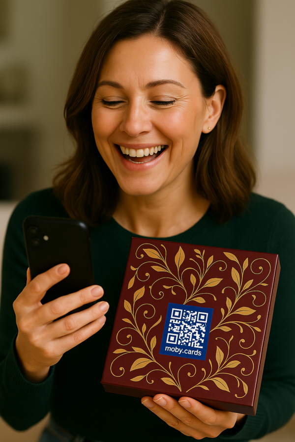 moby.cards 10 QR-Code Aufkleber – Bild 8